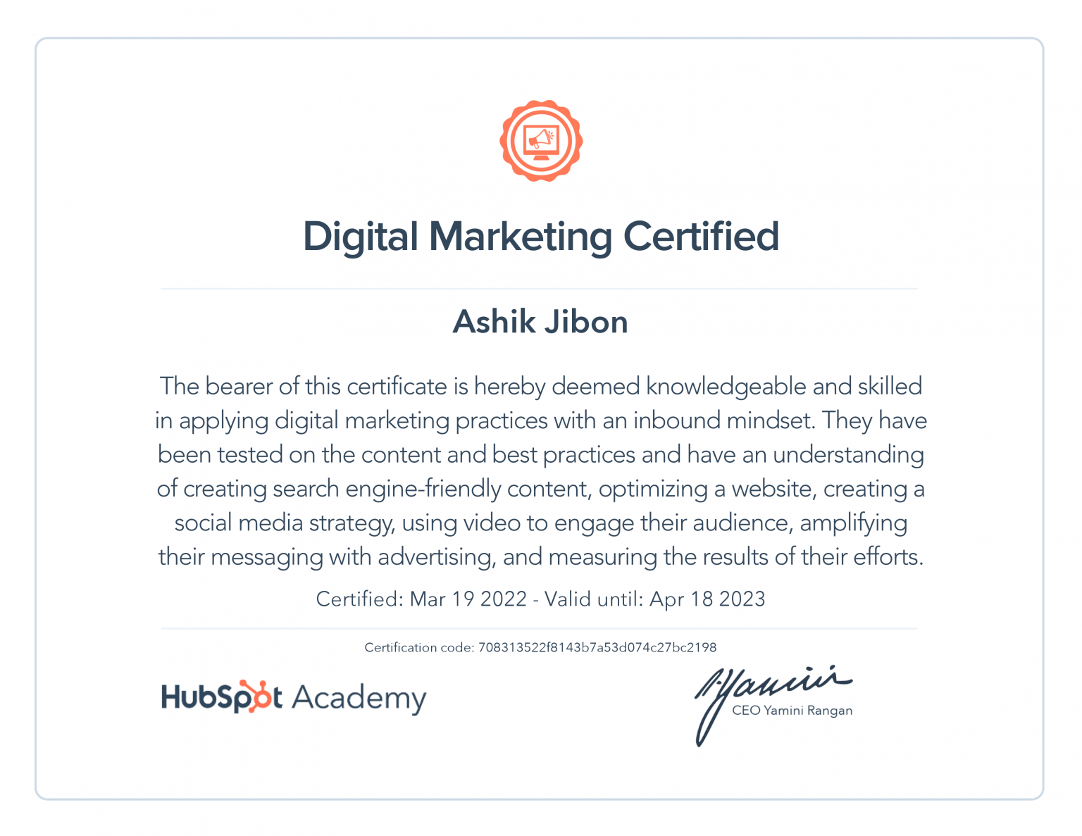 HubSpot Digital Marketing Certification Answers 2023 [Updated]