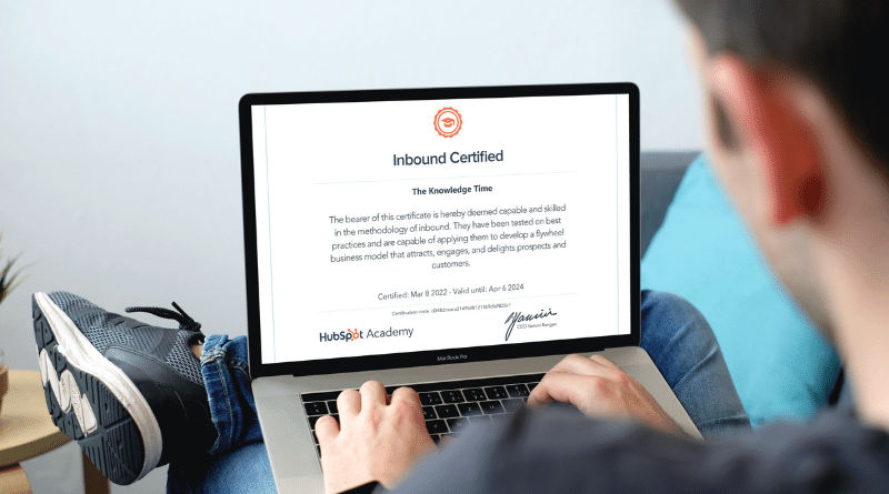 Hubspot Inbound Certifications answers - The Knowledge Time
