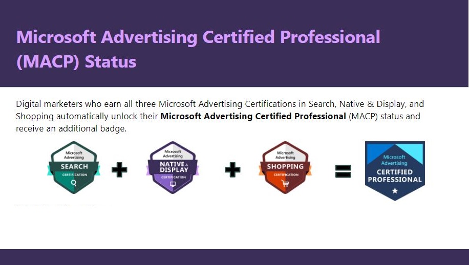 microsoft advertising certification