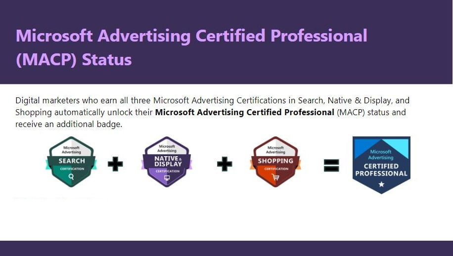 Microsoft Advertising Certification Answers 2024 Latest MACP Exam